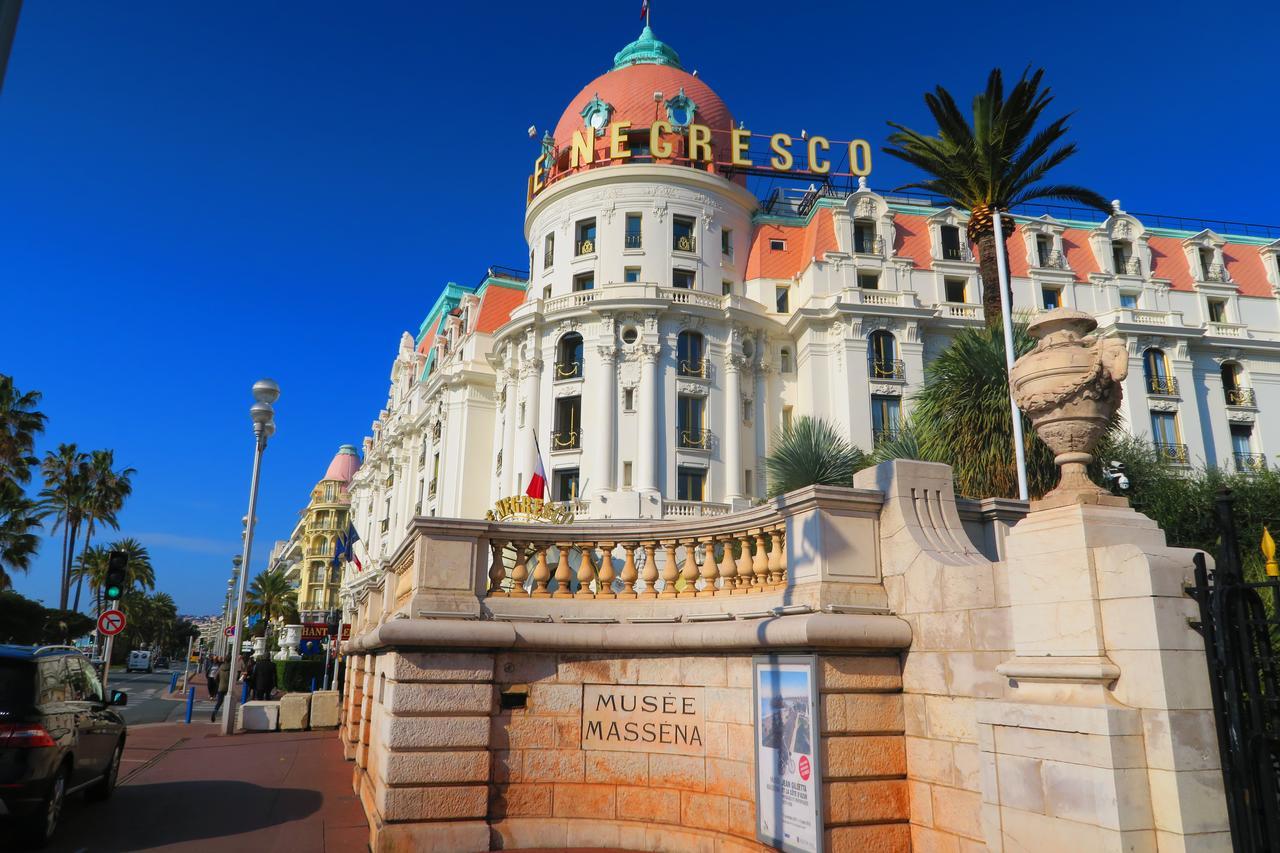ニースNestor&Jeeves - Palais Renoir - By Sea - Free Parkingアパートメント エクステリア 写真