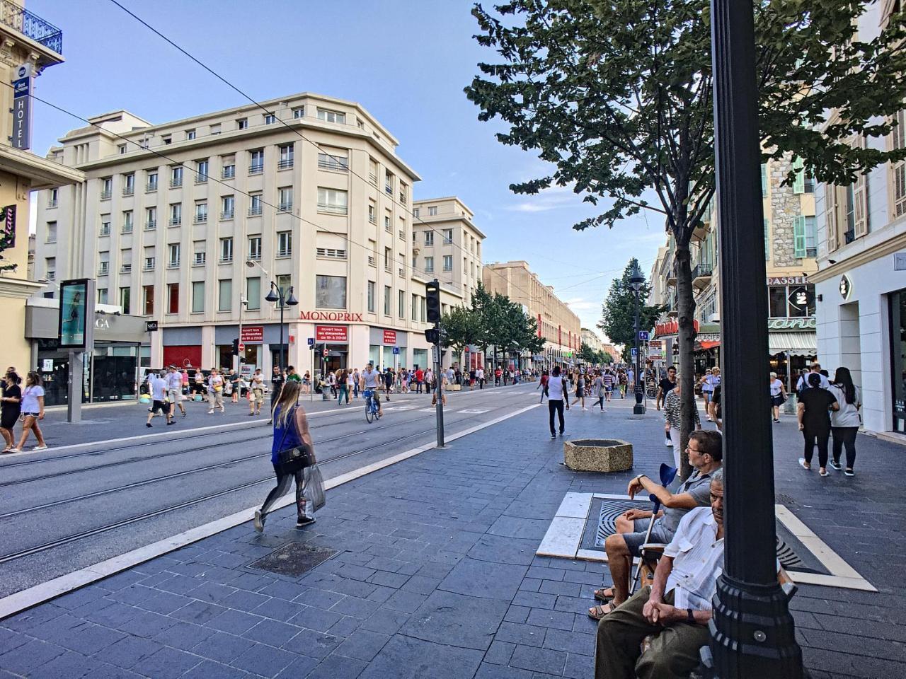 ニースNestor&Jeeves - Palais Renoir - By Sea - Free Parkingアパートメント エクステリア 写真